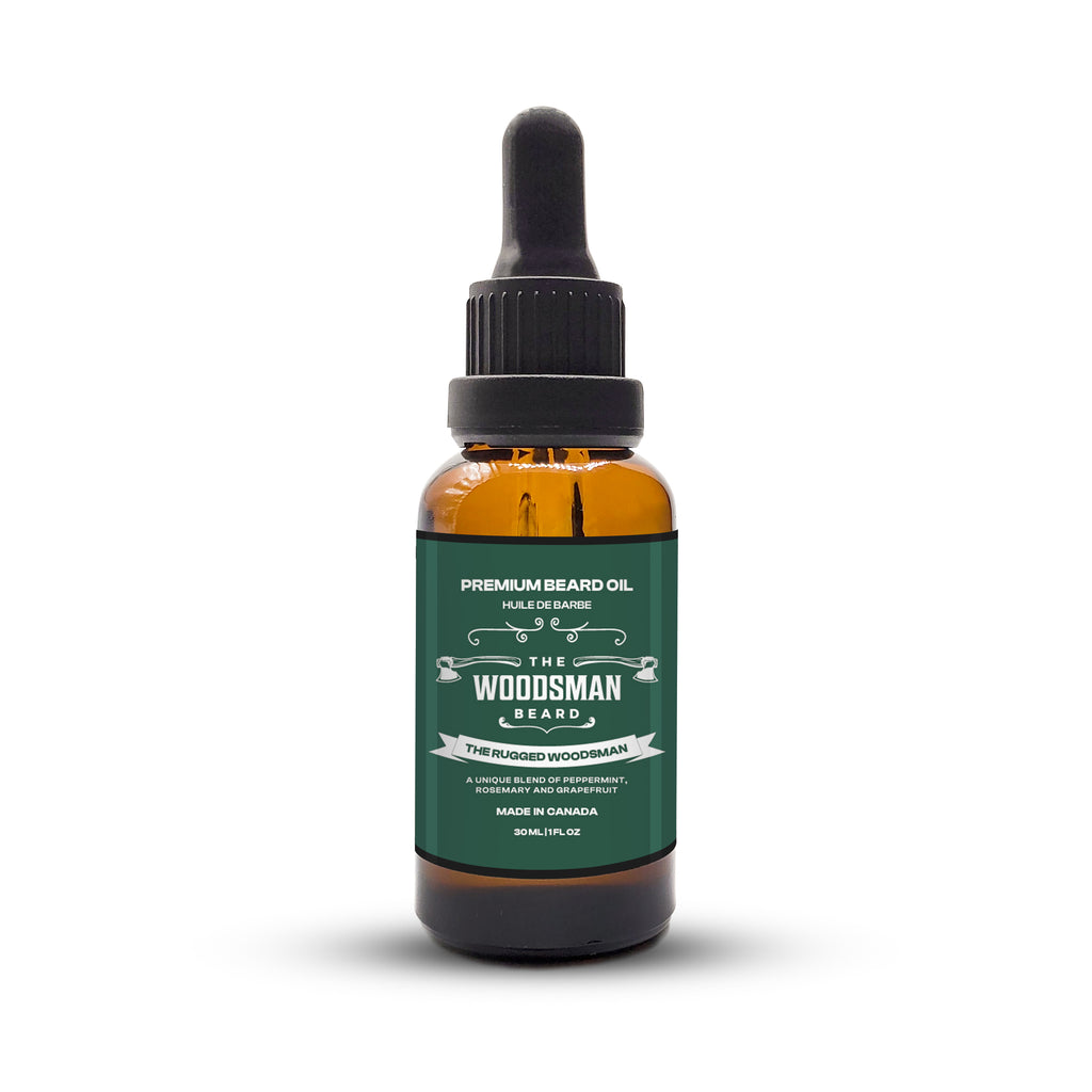 The Rugged Woodsman Beard Oil